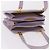 FENDI Handtasche Leder Lila Goldton Auth BA16086 - Ansicht 7