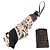 FENDI Zucca Canvas Folding Umbrella Key Case Nylon 2 Set Black Auth ar14318 Castaño Negro