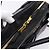 Borsa a mano Miu Miu con fiocco frontale in pelle 2way Black Gold Auth am12684V Nero D'oro - vista 10