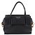 Borsa a mano Miu Miu con fiocco frontale in pelle 2way Black Gold Auth am12684V Nero D'oro - vista 13