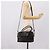 Borsa a mano Miu Miu con fiocco frontale in pelle 2way Black Gold Auth am12684V Nero D'oro - vista 26