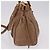 Bolsa de mão Miu Miu em couro 2way Bege Dourado Auth 167654SAM - vista 3