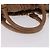 Bolsa de mão Miu Miu em couro 2way Bege Dourado Auth 167654SAM - vista 7