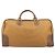 Bolsa Boston LOEWE em couro bege dourado autêntica bs37201 - vista 13
