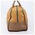 Bolsa Boston LOEWE em couro bege dourado autêntica bs37201 - vista 3