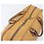 Bolsa Boston LOEWE em couro bege dourado autêntica bs37201 - vista 6