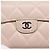 Cartera CHANEL Matelasse de piel de cordero beige y plata CC Auth 205317 - vista 17