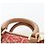 LOEWE Amazona Nano Shoulder Pouch Canvas 2way Beige Gold Auth 206378M Dorado - vista 14