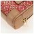 LOEWE Amazona Nano Shoulder Pouch Canvas 2way Beige Gold Auth 206378M Dorado - vista 19