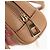 LOEWE Amazona Nano Shoulder Pouch Canvas 2way Beige Gold Auth 206378M Dorado - vista 20