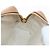 LOEWE Amazona Nano Shoulder Pouch Canvas 2way Beige Gold Auth 206378M Dorado - vista 22