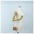LOEWE Amazona Nano Shoulder Pouch Canvas 2way Beige Gold Auth 206378M Dorado - vista 24