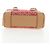 LOEWE Amazona Nano Shoulder Pouch Canvas 2way Beige Gold Auth 206378M Dorado - vista 5