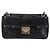Sac à épaule à chaîne Gianni Versace en cuir verni Noir Or Auth bs37461 Doré - vue 13