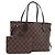 LOUIS VUITTON Damier Ebene Neverfull PM Tote Bag N51109 LV Auth 206715V