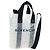 Borsa a mano GIVENCHY Vinyl 2way Clear Silver Auth 206748A Argento