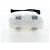 Borsa a mano GIVENCHY Vinyl 2way Clear Silver Auth 206748A Argento - vista 5