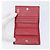 PRADA Bifold Wallet Saffiano leather Red Gold Auth 205224A Golden - view 8