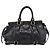 Miu Miu Handtasche Leder 2way Schwarz Gold Auth 167716SAM Golden - Ansicht 13