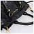 Miu Miu Handtasche Leder 2way Schwarz Gold Auth 167716SAM Golden - Ansicht 6