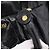 Miu Miu Handtasche Leder 2way Schwarz Gold Auth 167716SAM Golden - Ansicht 9