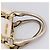 Bolsa de Mão Miu Miu Madras Leather 2way Gold Auth 207611A Dourado - vista 14