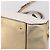 Bolsa de Mão Miu Miu Madras Leather 2way Gold Auth 207611A Dourado - vista 16