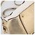 Bolsa de Mão Miu Miu Madras Leather 2way Gold Auth 207611A Dourado - vista 17