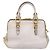 Bolsa de Mão Miu Miu Madras Leather 2way Gold Auth 207611A Dourado - vista 2
