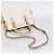 Bolsa de Mão Miu Miu Madras Leather 2way Gold Auth 207611A Dourado - vista 8