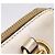 Bolsa de Mão Miu Miu Madras Leather 2way Gold Auth 207611A Dourado - vista 9