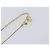 Collana Christian Dior metallo Gold Auth 205485 D'oro - vista 15