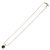 Collana Christian Dior metallo Gold Auth 205485 D'oro - vista 2
