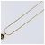 Collana Christian Dior metallo Gold Auth 205485 D'oro - vista 4