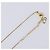 Collana Christian Dior metallo Gold Auth 205485 D'oro - vista 7