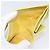 Portafoglio Miu Miu Matelassé in pelle giallo tono oro Auth 206670M - vista 9