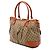Borsa Satchel Gucci GG Canvas Sukey Arancione - vista 2
