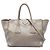 Double Bolsa Prada Glace Calf de Alça Dupla e Bolso Duplo, Castanho Marrom