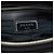 Sac business Prada Saffiano rayé noir - vue 5