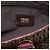 Borsa Satchel Fendi in tela Zucchino e pelle marrone - vista 5