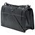 Bolsa Tiracolo Diorama com Aba em Verniz Microcannage Preta, Tamanho Medium Preto - vista 2