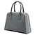 Sac à main Prada Saffiano Lux Pyramid Frame Gris - vue 2