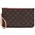 Bolsa Louis Vuitton Monogram Neverfull MM Castanha Marrom