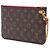 Bolsa Louis Vuitton Monogram Neverfull MM Castanha Marrom - vista 2