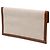Autre Marque Borsa a Pochette Uptown in Tela Marrone Saint Laurent - vista 2