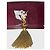Autre Marque Saint Laurent Kate Tassel Tasche bordeaux - Ansicht 3