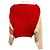 Autre Marque Camisola curta de malha de lã Monse Vermelho / Marfim com riscas - vista 3