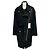 Autre Marque Prune Goldschmidt Black Bonnie Oversize Perfecto Coat Schwarz
