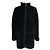 Cappotto reversibile Max Mara in pelliccia di alpaca e lana nero