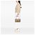 Bolsa Boston Gucci GG Canvas Abbey D Ring Bege - vista 6